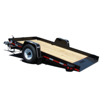 Single Axle Tilt Bed Trailer 6'x10'